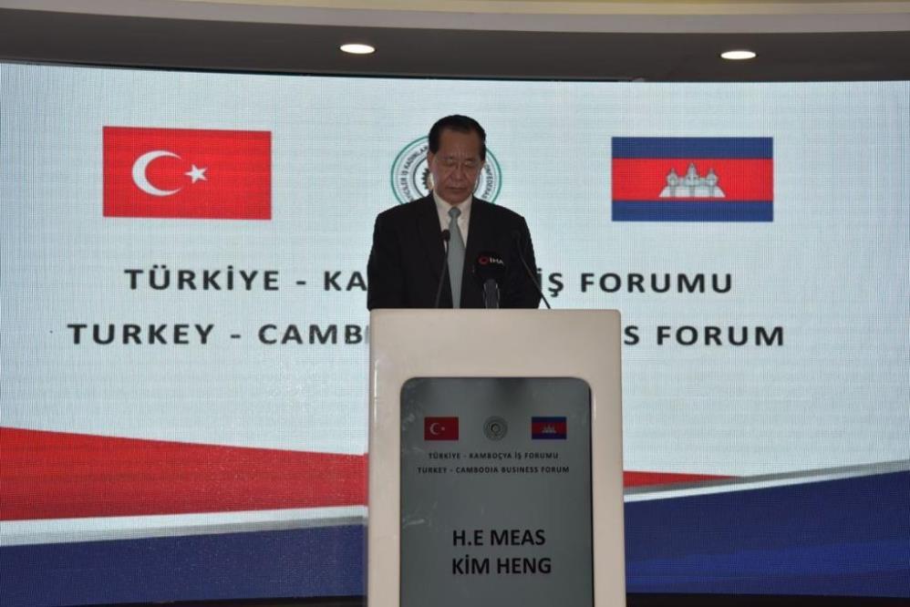 KAMBOÇYA-TÜRKİYE ARASINDA TİCARET AĞI HIZLA GENİŞLİYOR