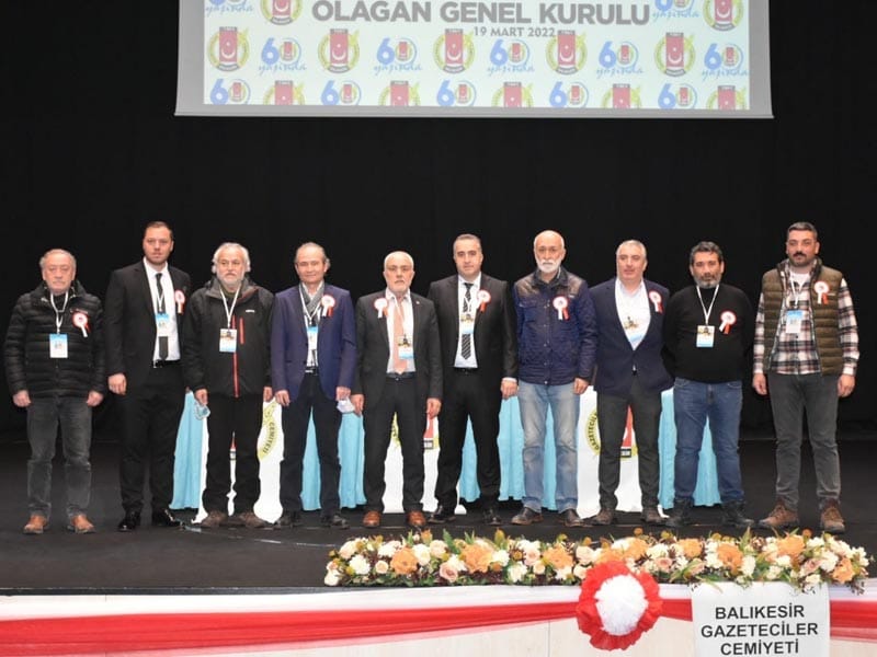 BALIKESİR GAZETECİLER CEMİYETİ’NDE GÖREV BÖLÜMÜ