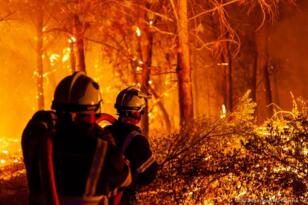 Fransa’da orman yangınları devam ediyor!