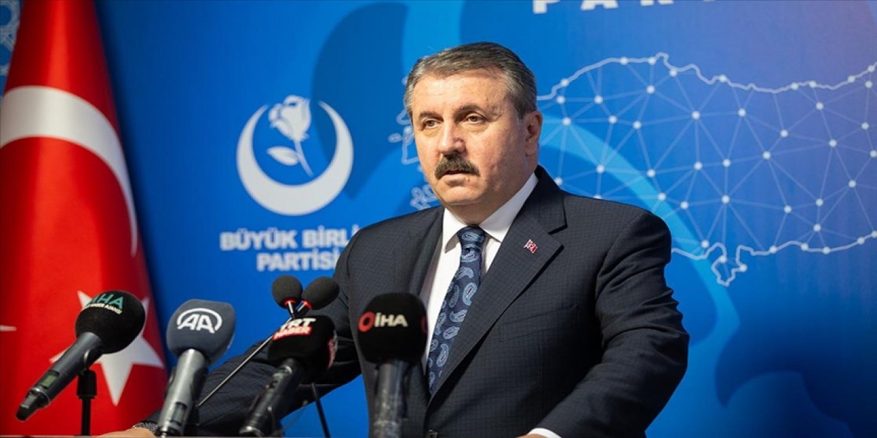 BBP GENEL BAŞKANI DESTİCİ: ”BEN HÜDAR PAR İLE İŞ BİRLİĞİ YAPMAM”